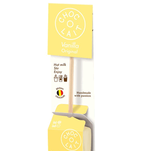 CHOC O LAIT White Natural Vanilla Trinkschokolade am Stiel 33g