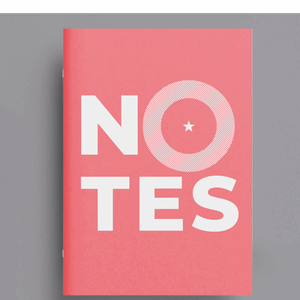 Notizheft A5 - neonstyle - Notes