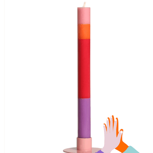 Kerze Immer und Jetzt - Freundschaftskerze