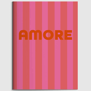 Notizheft A6 - Happy Wrong - Amore