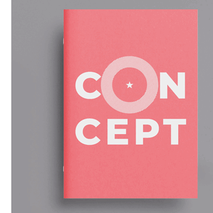 Notizheft A5 - neonstyle - Concept