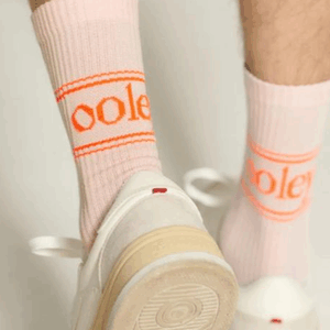 Socken Pastel Neon Flamingo L