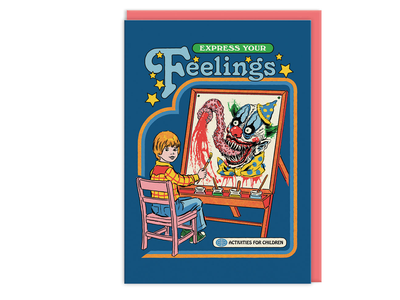 Express Your Feelings – Activities for children Karte