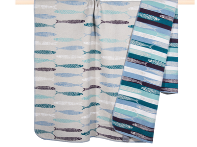 pad Kuscheldecke SARDINE 150/200 cm grey